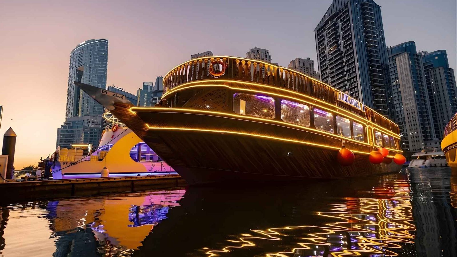 Alexandra Dhow Cruise Dubai Marina With Dinner