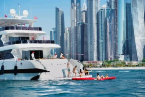 Luxury Sunseeker Superyacht Experience In Dubai With Live DJ & Saxophonist - Image 4