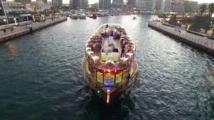 Dhow Cruise in Dubai Marina with Dinner & Live Entertainment - Image 2